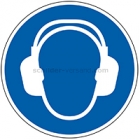 Gehörschutz benutzen nach ISO 7010 (M 003)