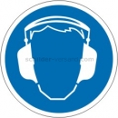 Gebotszeichen: Gehörschutz benutzen (BGV A8 M 03)