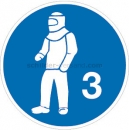Gebotszeichen: Schutzkleidung tragen 3